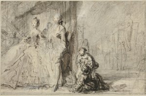 De promenade op de boulevard