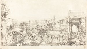 Triomf van Pompeius in Rome
