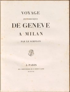 Pittoreske reis van Genève naar Milaan via de Simplon