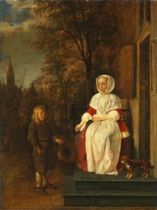 De aalmoes, ca. 1660