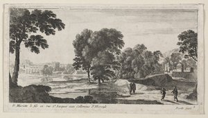 Landschap met Figuren