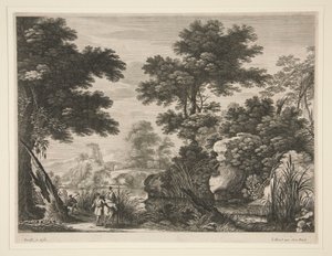 Landschap met de Vlucht naar Egypte