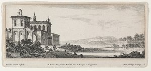 Rivierscène door Gabriel Perelle