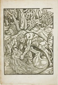 Hercules Wurgt de Nemeïsche Leeuw, uit de Werken van Hercules