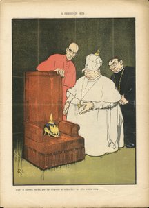 Illustratie van Galantara (1865-1937) in L