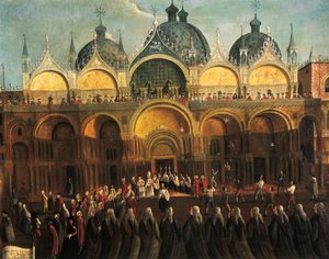 Paasvieringen in San Marco