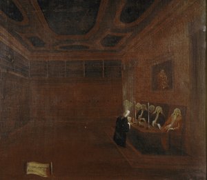 De Hoge Raad van de Veertig, detail door Gabriele Bella