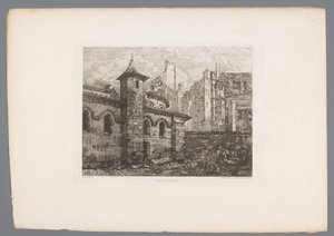 Gezicht op Saint-Julien-le-Pauvre