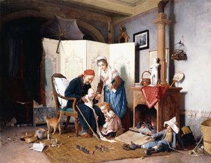 De Veteraan, 1878 door Gaetano Chierici