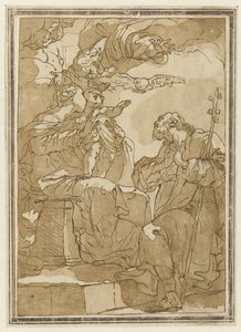 Heilige Familie door Gaetano Gandolfi