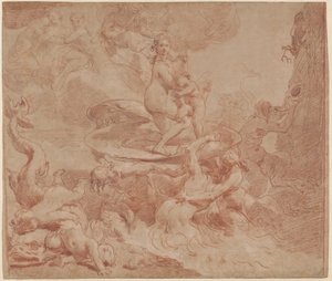 De geboorte van Venus door Gaetano Gandolfi