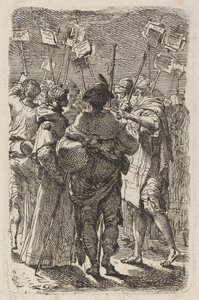 De Pelgrims door Gaetano Gandolfi