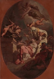 Het offer van Iphigenia, 1789 door Gaetano Gandolfi