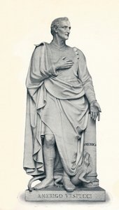 Amerigo Vespucci, 1454-1512, 1912 door Gaetano Grazzini