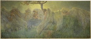 Moederschap, 1891 door Gaetano Previati