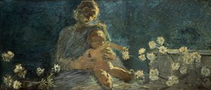 Onze Lieve Vrouw van chrysanten door Gaetano Previati
