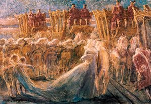 Zonnekoning door Gaetano Previati