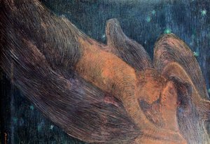 De nacht, door Gaetano Previati