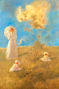 De stilte door Gaetano Previati