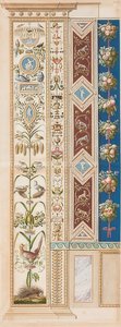 Pilaster Loggia XI (versiering met stekelvarken)