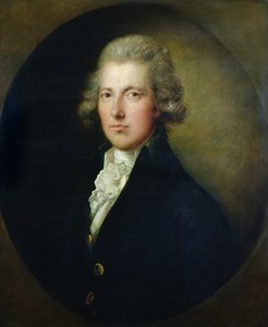 Portret van William Pitt de Jongere (1759-1806) door Gainsborough Dupont
