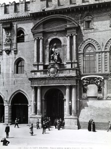 Uitzicht op het portaal door Galeazzo and Tibaldi Alessi