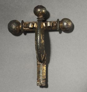 Kruisboogfibula, ca. 350-400 door Gallo Roman