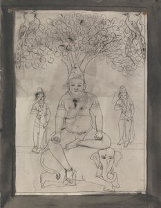 Figuur uit Indus Sabha door Gangaram Chintaman Tambat