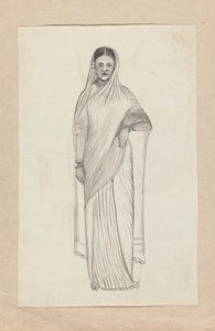 Indiase Vrouw door Gangaram Chintaman Tambat