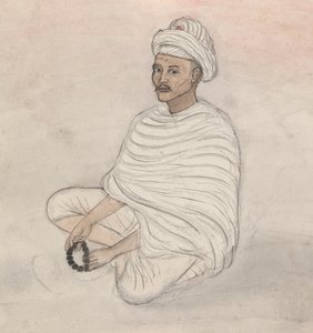 Biddende Man door Gangaram Chintaman Tambat