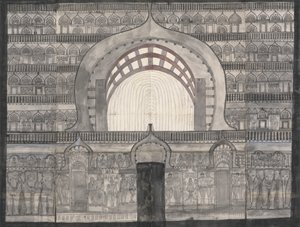 De Tempel bij Ekvera door Gangaram Chintaman Tambat