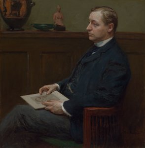Portret van Charles Lawrence Hutchinson, ca. 1902 door Gari Melchers