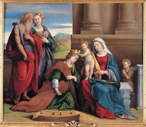 Kroning van Sint Catharina