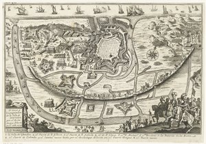 Beleg van Oostende, 1601 door Gaspar Bouttats