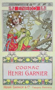Januari, uit een kalender voor Henri Garnier & Co.