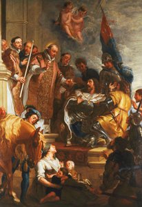 Sint Bernardus bekeert een hertog van Aquitanië