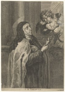 Heilige Theresia door Gaspar Huybrechts