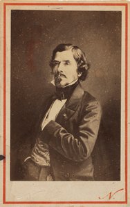 Portret van Eugène Delacroix 1798-1863, 1858