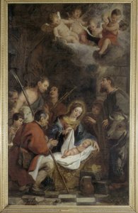 Aanbidding van de Herders door Gaspard de Crayer