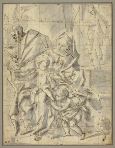 Heilige Familie met de jonge Johannes de Doper