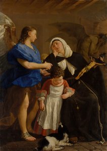 Sint Margaretha van Cortona door Gaspare Traversi