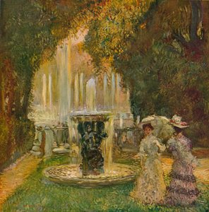 Les Grandes Eaux A Versailles LAllee DEau, ca. 1908