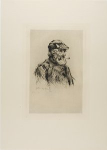 Portret van een Oude Visser