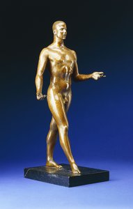 Man Wandelt - Portret van Lincoln Kirstein, ca. 1933 door Gaston Lachaise
