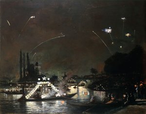 Parijs op de nacht van 14 juli