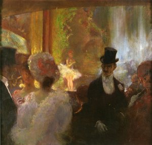 In de muziekhal