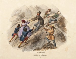 De beklimming van de Vesuvius