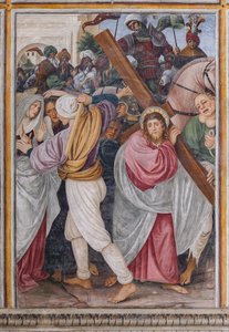 De Hemelvaart naar Calvarie, (detail) van 