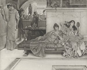 Bij het heiligdom van Venus, ca. 1889 door Gebbie and Husson Co Ltd