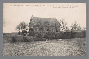 Watervloed in Zeeland op 12 maart 1906